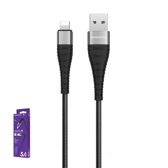 BOROFONE BX32 CABLE MUNIFICENT BLACK (LIGHTNING)