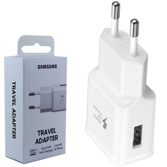 SAMSUNG CARGADOR EP-TA20 15W BLANCO (SIN CABLE)