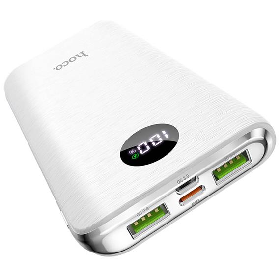 Powerbank Hoco J69 Speed Flash PD y QC3.0 10000mAh Blanco