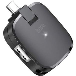 Hoco HB11 Hub Type-C con 3 puertos USB Negro