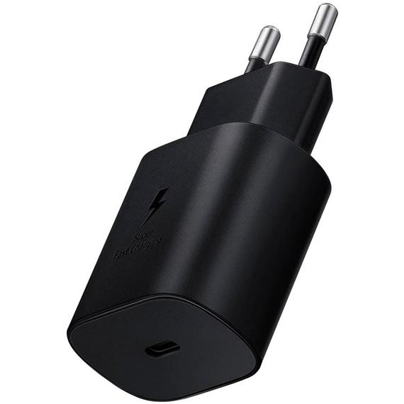 Cargador USB-C 25W Samsung ET-TA800 Negro (SIN CABLE)