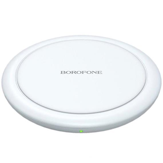 Borofone BQ6 Boon Cargador Rápido Inalámbrico 15W Blanco