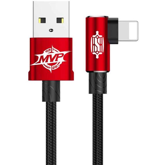 Baseus CALMVP-A09 Cable USB a Lightning 1.5A 2M Rojo