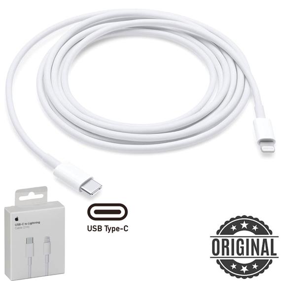 Cable USB-C a Lightning 2 metros Apple (MQGH2ZM/A)