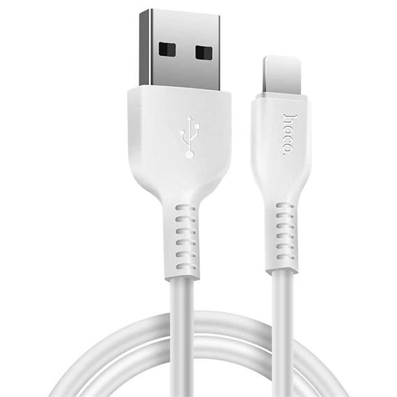 Hoco X20 Cable Flash Lightning 1 Metro Blanco