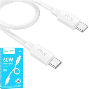 Cable USB-C a USB-C 60w Mini 0.25 centimetros Hoco X96 Blanco