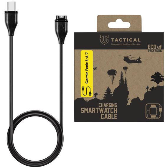 Tactical Cable de carga y datos USB-C para Garmin, Fenix, Forerunner, Vivoactive 3