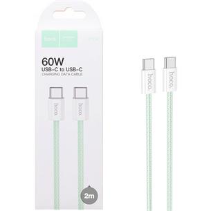 Cable USB-C a USB-C 2 Metros 60W Hoco X104 Green (para iPhone 15)