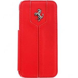 FERRARI FEMTFLBKPMRE LEATHER IPH 5C MINI RED