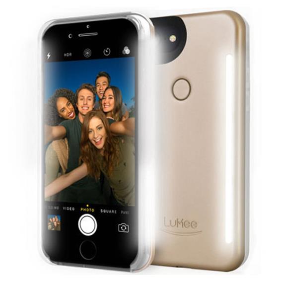 LUMEE FUNDA LED IPHONE SE 2020 GOLD