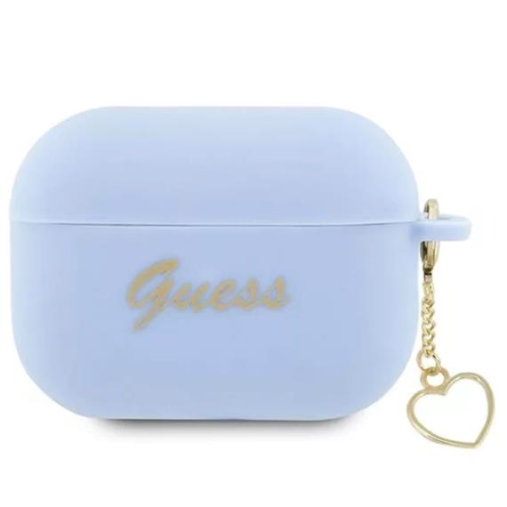 Guess GUAP2LSCHSB AirPods Pro 2 22/23 Cover Blue Silicon