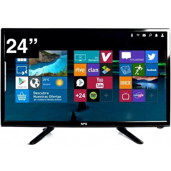 TV 24" NPG S400DL24F FULL HD SMART TV WIFI