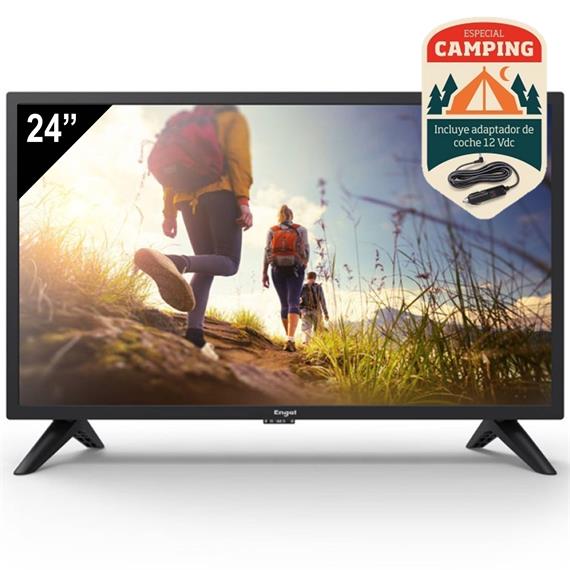 Televisor 24" Engel LE2462 TDT HD DVB-T2 12V Camping