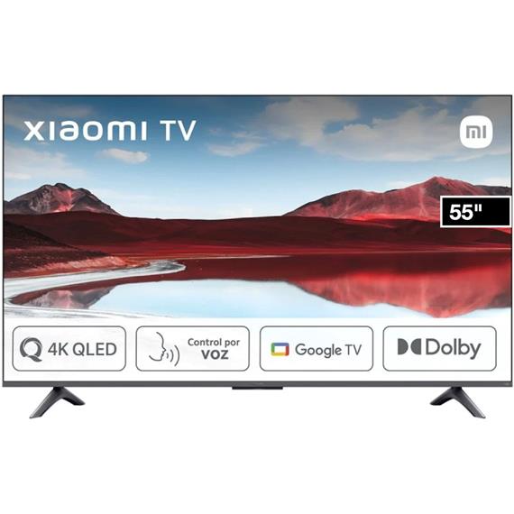 Televisor 55" Xiaomi A PRO 2025 Qled 4K Ultra HD Google TV ELA5479EU