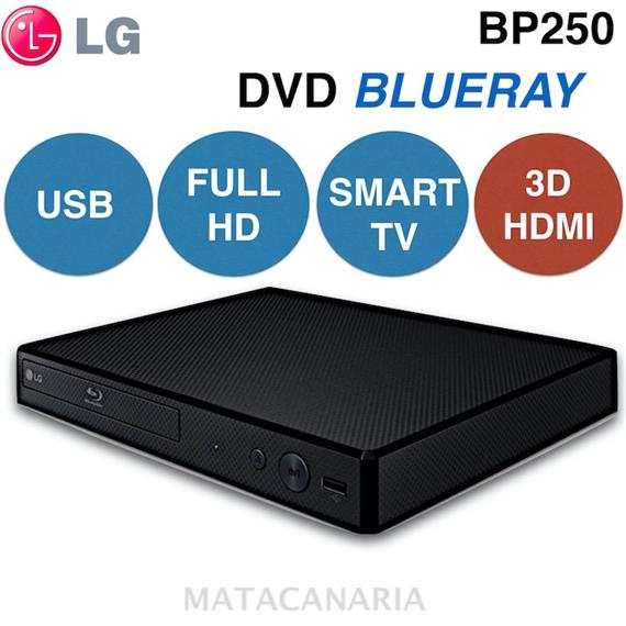 LG BP250 LECTOR DVD BLUE-RAY USB