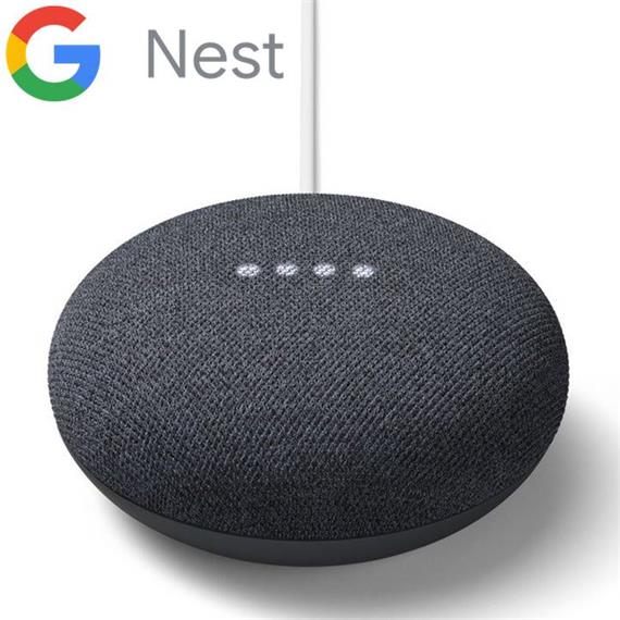 GOOGLE NEST MINI ALTAVOZ ASISTENTE (2ª GEN) CARBÓN (GA00781-ES)