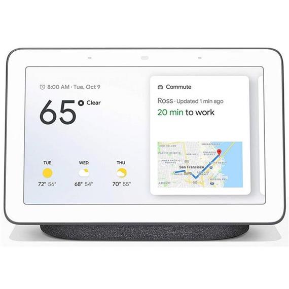 GOOGLE NEST HUB ALTAVOZ ASISTENTE INTELIGENTE CARBÓN