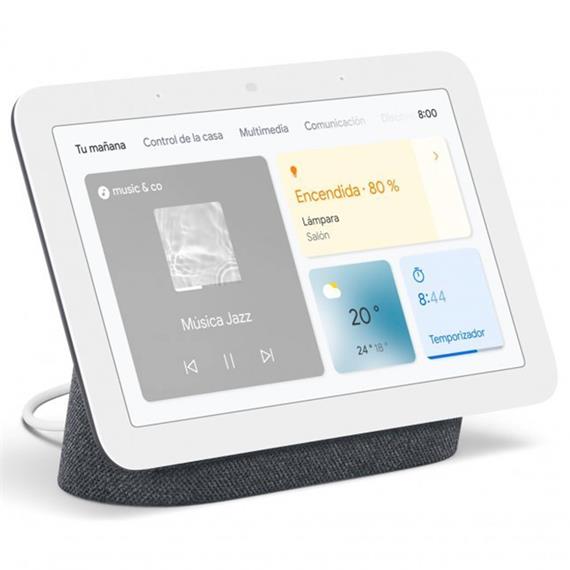 Google Nest Hub 2ª Generación Altavoz Inteligente y Asistente con Pantalla Tiza