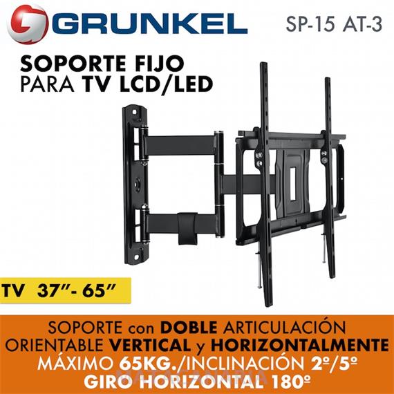 GRUNKEL SP-15 AT-3 SOPORTE TV ARTICULADO 32-65