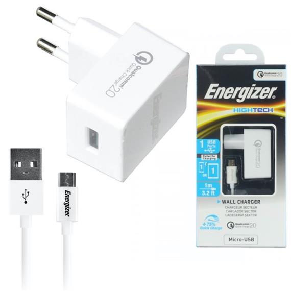 ENERGIZER ACW1QEUHMC3 MICRO USB 2.0AMP FAST