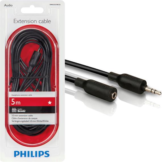 Philips SWA2531W/10 Cable Audio Jack a Jack 5 metros