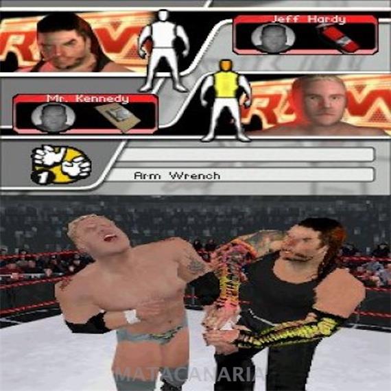 DS SMACKDOWN VS RAW 2008