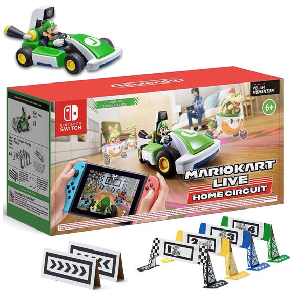 Nintendo Mario Kart Live: Home Circuit (Luigi) - Juego para Nintendo Switch