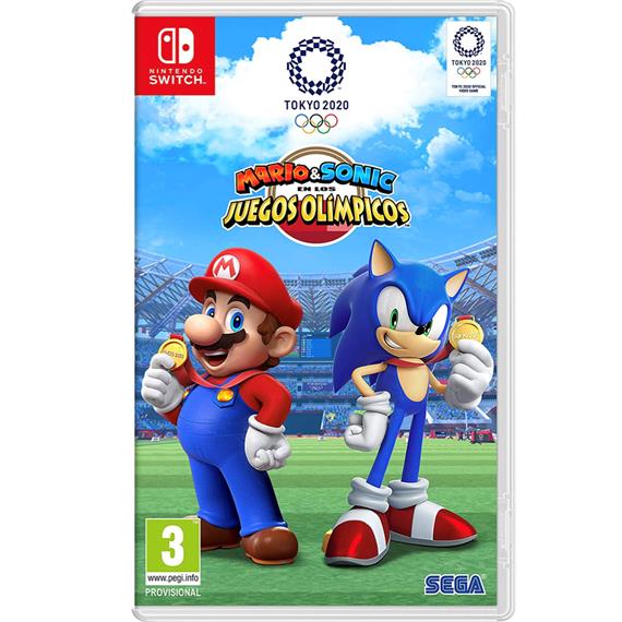 NINTENDO SWITCH MARIO SONIC TOKYO 2020 - Juego para Nintendo Switch