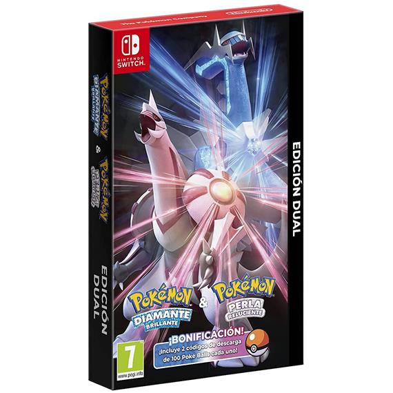 NINTENDO Pokemon Diamante y Perla Edición Dual - Juego para Switch