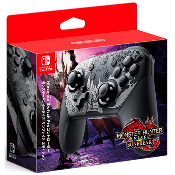 Nintendo Mando Inalámbrico Pro Control Monster Hunter Rise