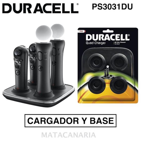 DURACELL PS3031TU QUAD CHARGER PARA PS3