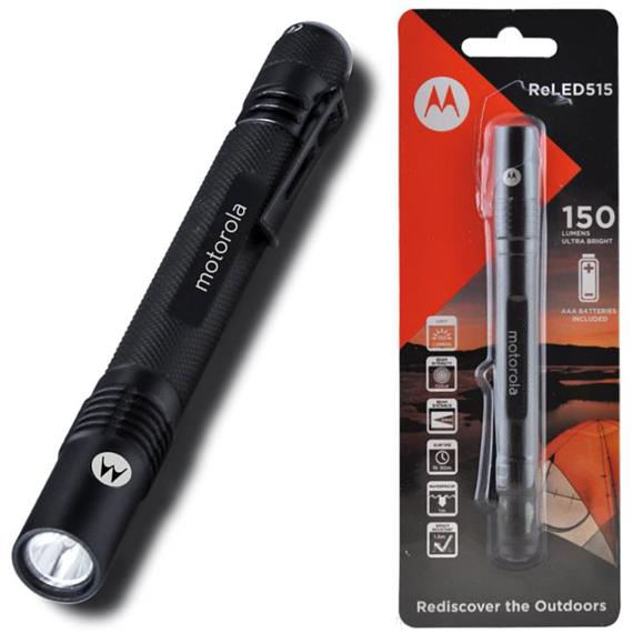 MOTOROLA RELED515 LINTERNA LED PEN 150 LUMENS