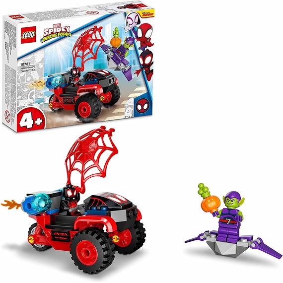 LEGO 10781 Miles Morales: Tecnotrike de Spider-man