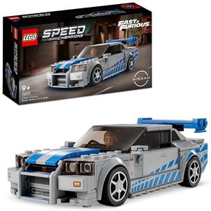 LEGO 76917 Nissan Slyline GT-R (R34) de 2 Fast 2 Furious