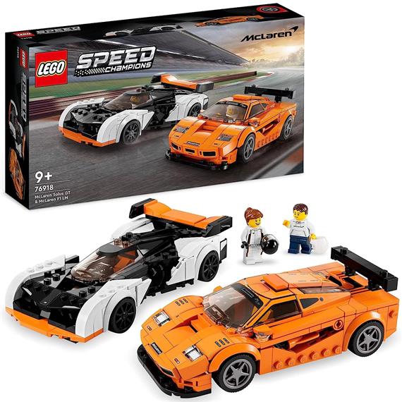 LEGO 76918 McLaren Solus GT y MacLaren F1 LM