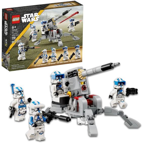 LEGO 75345 Soldados Clon de la 501 con Vehículo Star Wars