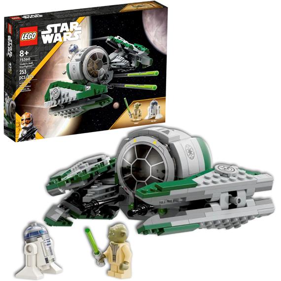 LEGO 75360 Nave Caza Estelar Jedi del Maestro Yoda Starfighter Star Wars