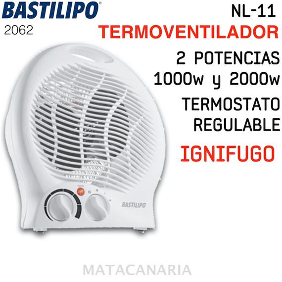 BASTILIPO NL-11 TERMOVENTILADOR