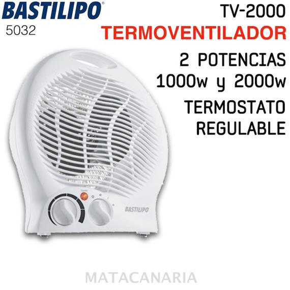 BASTILIPO TV-2000 TERMOVENTILADOR