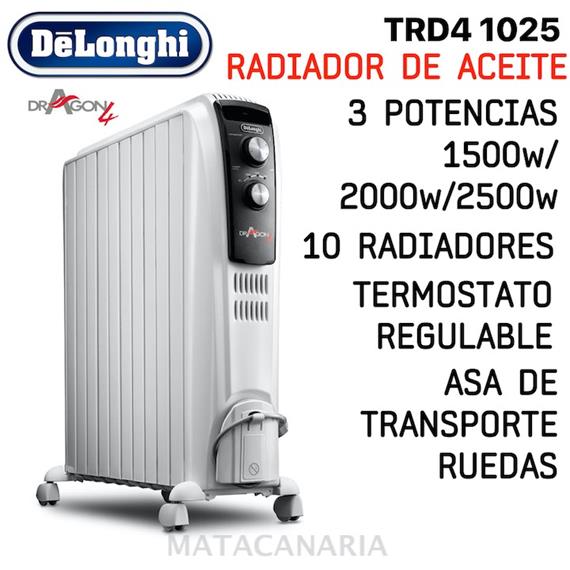 DELONGHI TRD41025 RADIADOR