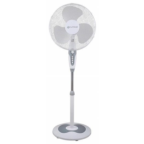 GRUNKEL FAN-G165TBG VENTILADOR BASE REDONDA WHITE TEMP