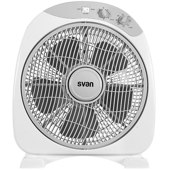 Svan SVVE12B Ventilador Box 12" 50W Blanco