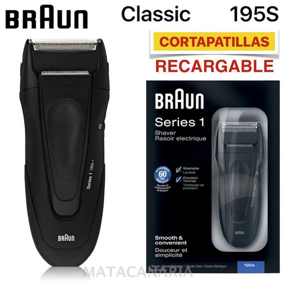 BRAUN 195S AFEITADORA CLASICA