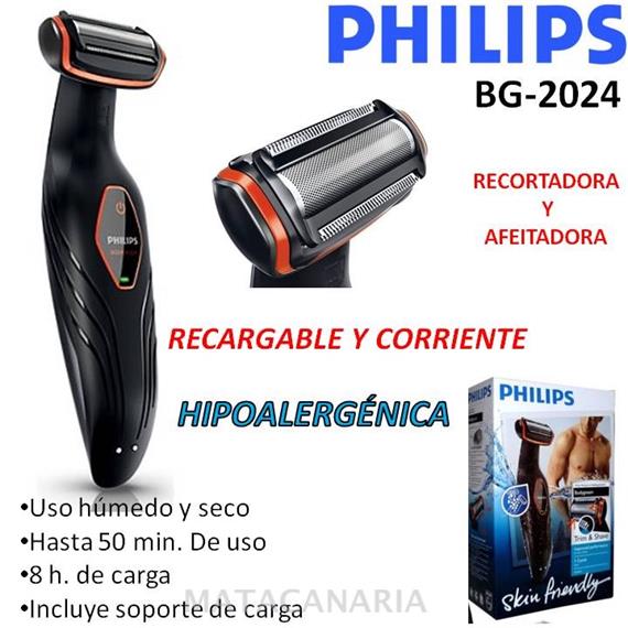 PHILIPS BG-2024 KIT AFEITADORA+CORTAPELO