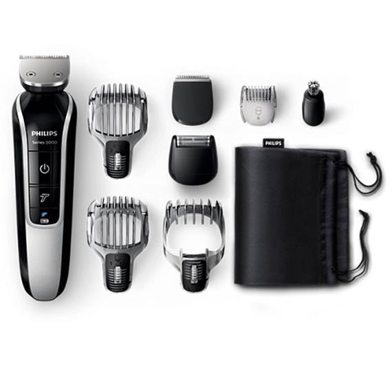 PHILIPS QG-3362 KIT 10 ACCESORIOS RECARGABLE WET & DRY