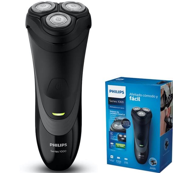 PHILIPS AFEITADORA S-1520/04 RECARGABLE / PATILLAS / CABEZAL FLEX 4D