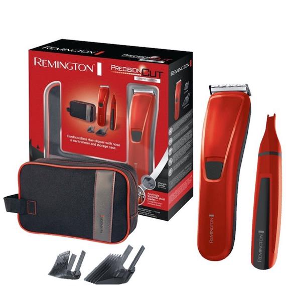 REMINGTON HC5302 CORTAPELO RECARGABLE + DEPILADOR NASAL PACK NECESER