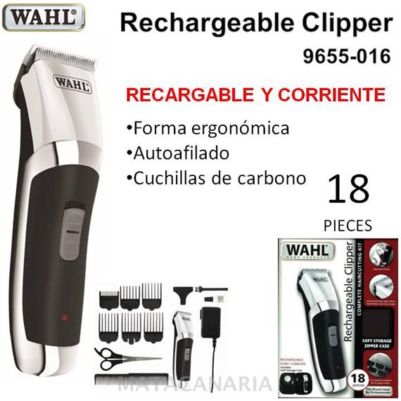 WAHL 3003 9655 CORTAPELO RECARGABLE