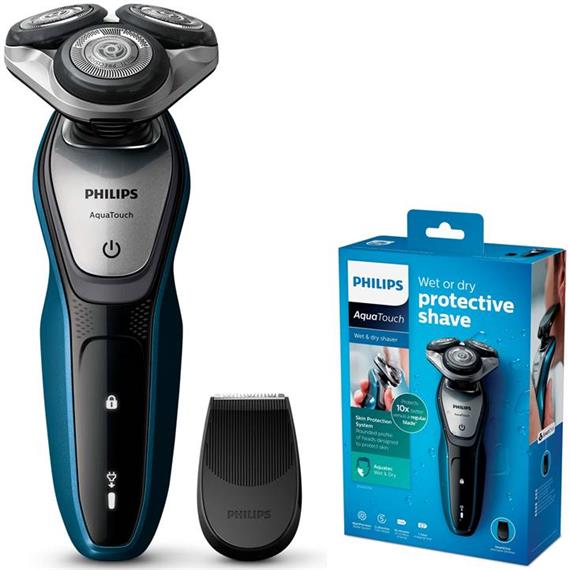 PHILIPS S-5420 AFEITADORA RECARGABLE / WET&DRY / ACCESORIO PATILLAS