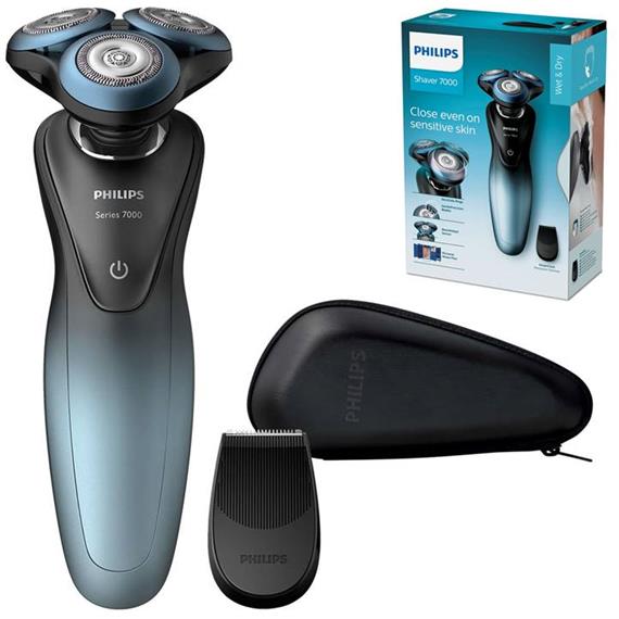 PHILIPS AFEITADORA S-7930/16 RECARGABLE / AQUATEC / SKINGLIDE / BLUETOOTH